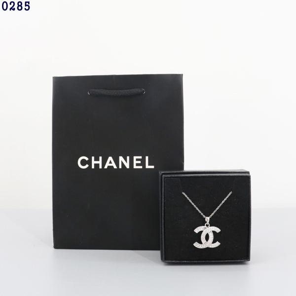 샤* CC로고 큐빅 목걸이