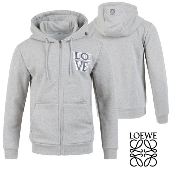 로** 이중자수 후드집업