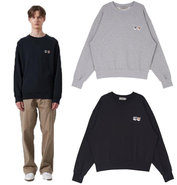 메* 키츠네 더블폭스 맨투맨 2색상