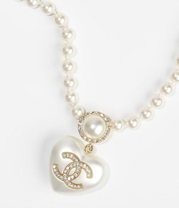 샤* 진주 하트귀걸이 목걸이