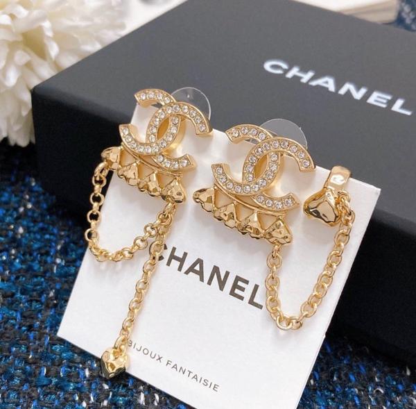 샤* 하트 참 귀걸이