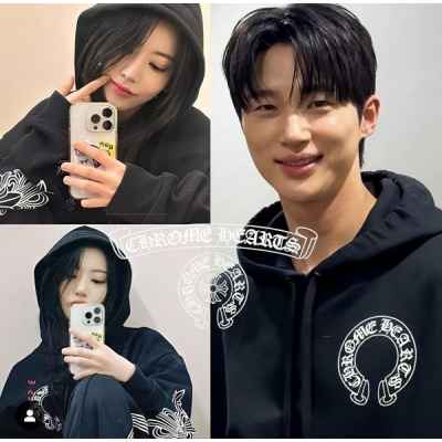 크* 플로랄 말굽 커플후드