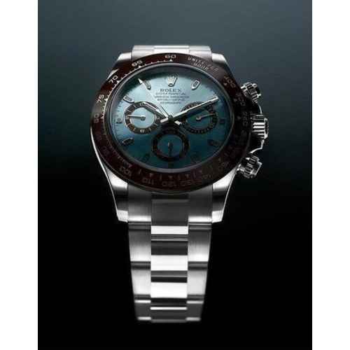 로** 데이토나 플래티넘 아이스블루다이얼