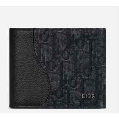 디* 오블리크 새들 남성 반지갑