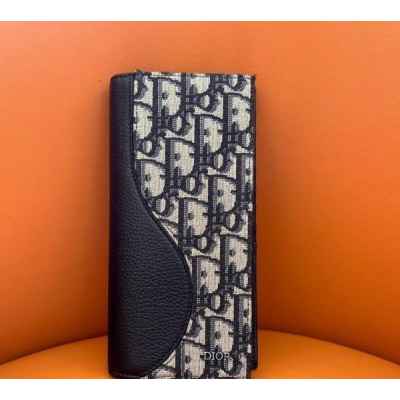 디* 오블리크 새들 남성 장지갑